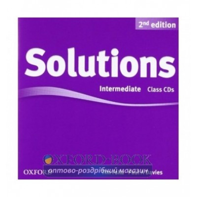 Диск Solutions 2nd Edition Intermediate Class Audio CDs (3) Falla, T ISBN 9780194554251 замовити онлайн
