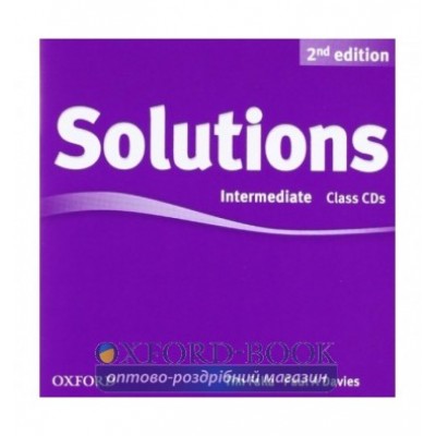 Диск Solutions 2nd Edition Intermediate Class Audio CDs (3) Falla, T ISBN 9780194554251 заказать онлайн оптом Украина