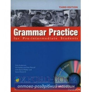 Книга Grammar Practice for Pre-Interm +CD -key ISBN 9781405852975