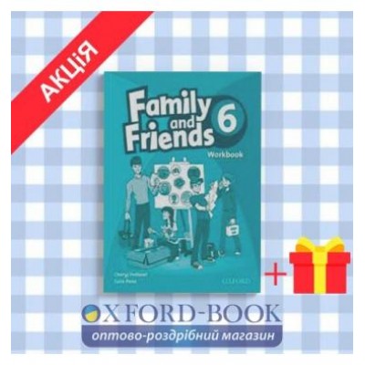 Робочий зошит Family & Friends 6 Workbook ISBN 9780194803038 заказать онлайн оптом Украина