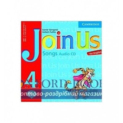 Join us English 4 Songs Audio CD(1) Gerngross, G ISBN 9780521679510 заказать онлайн оптом Украина