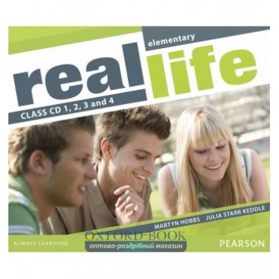 Диск Real Life Elementary Class Audio CDs ISBN 9781405897297 замовити онлайн