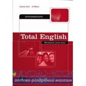 Робочий зошит Total English Interm Workbook+key ISBN 9781405822459