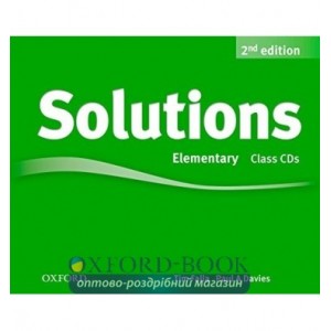 Диск Solutions 2nd Edition Elementary Class Audio CDs (3) ISBN 9780194554237