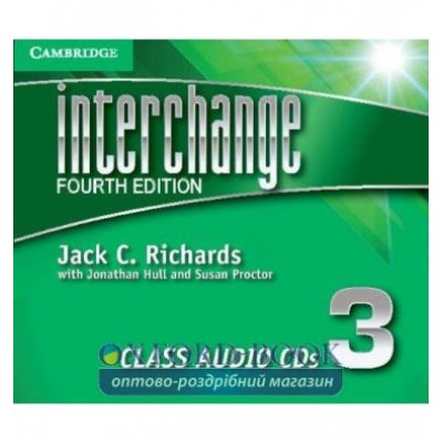 Interchange 4th Edition 3 Audio CDs (3) Richards, J ISBN 9781107668706 замовити онлайн