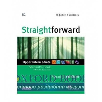 Підручник Straightforward 2nd Edition Upper-Intermediate Students Book with webcode ISBN 9780230424487 заказать онлайн оптом Украина