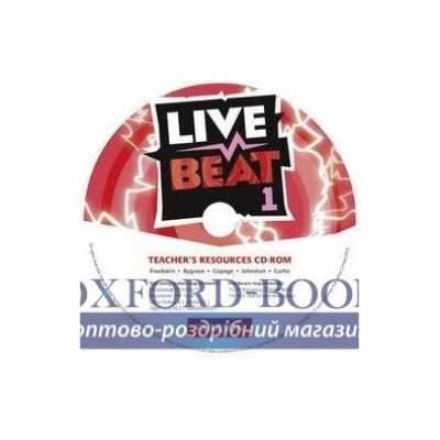 Диск Live Beat 1 Teacher Resource CD-ROM ISBN 9781447990611 замовити онлайн
