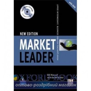 Книга для вчителя Market Leader New Upper-Intermediate Teachers Book with Testmaster CD-ROM and DVD ISBN 9781405813457