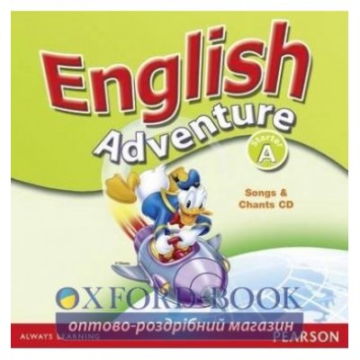 Диск English Adventure Starter A Song CD adv ISBN 9780582791480-L замовити онлайн