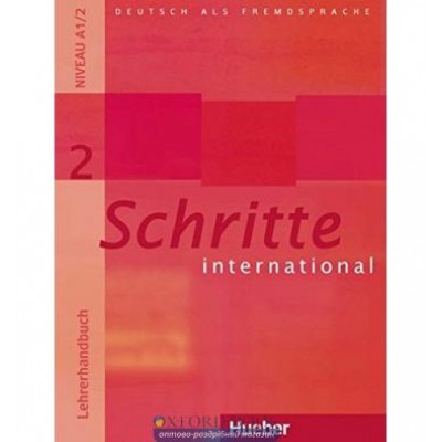 Книга для вчителя Schritte International 2 (A1/2) Lehrerhandbuch ISBN 9783190218523 заказать онлайн оптом Украина
