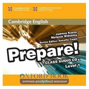 Диск Cambridge English Prepare! Level 1 Class Audio CDs (2) Kosta, J ISBN 9780521180467