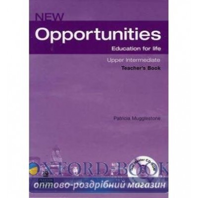 Книга для вчителя Opportunities Upper-Interm New Teachers book+CD ISBN 9781405843553 замовити онлайн