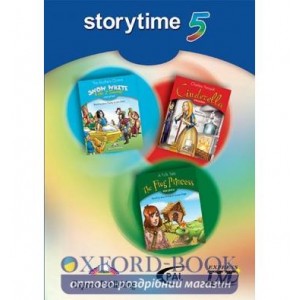 Книга Storytime 5 (Snow White and The 7 Dwarts, Cinderella, Frog Princess) ISBN 9781846791048