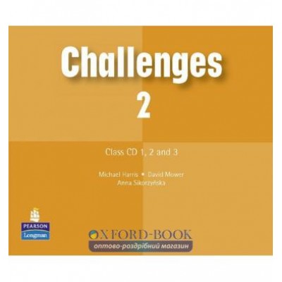 Диск Challenges 2 Class CDs (3) adv ISBN 9780582851788-L заказать онлайн оптом Украина