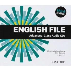 Диски для класса English File 3rd Edition Advanced Class Audio CDs ISBN 9780194502528