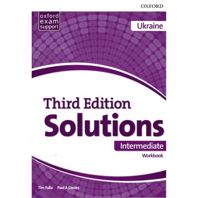 Робочий зошит Solutions 3rd Edition Intermediate Workbook (UA) замовити онлайн