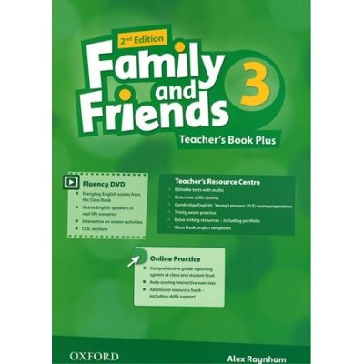 Книга для вчителя Family and Friends 2nd Edition 3 Teachers Book Plus Alex Raynham ISBN 9780194796491 замовити онлайн