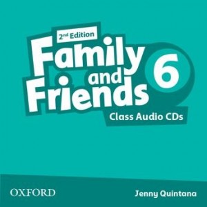 Диск Family and Friends 2nd Edition 6 Class Audio CD (2) ISBN 9780194808279