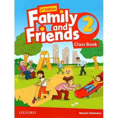 Підручник Family & Friends 2nd Edition 2 Class book заказать онлайн оптом Украина