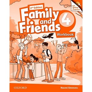Робочий зошит Family & Friends 2nd Edition 4 Workbook + Online Practice