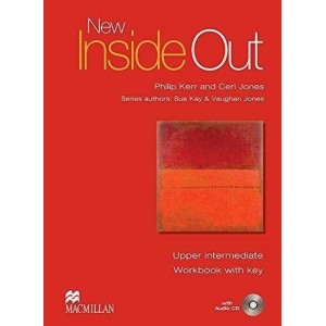 Робочий зошит new inside out upper intermediate workbook key and cd ISBN 9780230009233