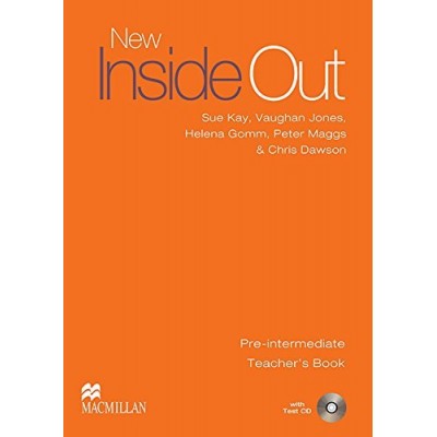 Книга для вчителя New Inside Out Pre-Intermediate Teachers Book with Test CD ISBN 9780230020993 заказать онлайн оптом Украина