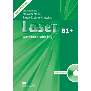 Робочий зошит Laser (3rd Edition) B1+ Workbook with Key & CD Pack ISBN 9780230433687