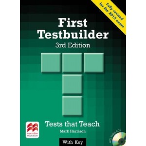Тести First Testbuilder 3rd Edition with key and Audio CDs ISBN 9780230476110