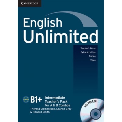 English Unlimited Intermediate Teachers Pack (with DVD-ROM) Clementson, T ISBN 9780521157179 замовити онлайн