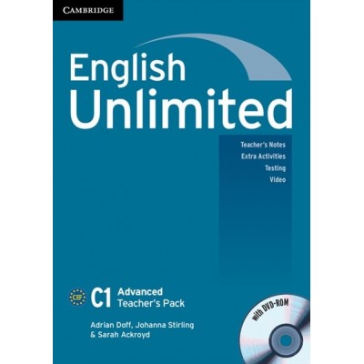 English Unlimited Advanced Teachers Pack (with DVD-ROM) Doff, A ISBN 9780521175593 замовити онлайн