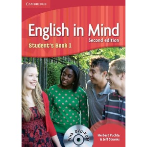Підручник English in Mind 2nd Edition 1 Students Book with DVD-ROM Puchta, H ISBN 9780521179072