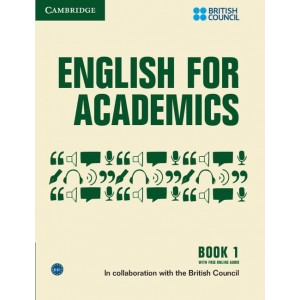 Книга English for Academics Book 1 with Online Audio British Council ISBN 9781107434769