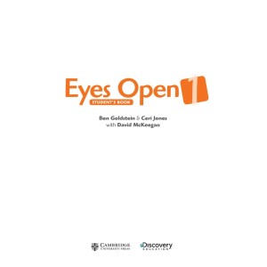 Підручник Eyes Open Level 1 Students Book Goldstein, B ISBN 9781107467255