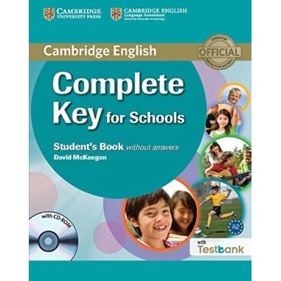 Підручник Complete Key for Schools Students Book without key with CD-ROM with Testbank ISBN 9781107501546 замовити онлайн