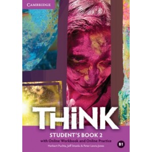 Підручник Think 2 Students Book with Online Workbook and Online Practice Puchta, H ISBN 9781107509108