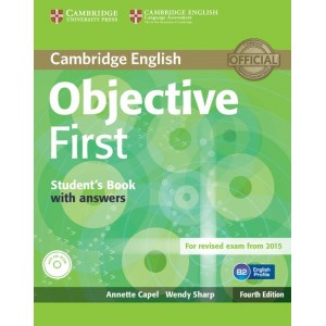 Підручник Objective First Fourth edition Students Book with answers with CD-ROM Capel, A ISBN 9781107628304
