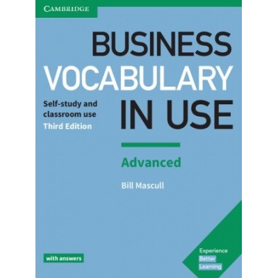 Словник Business Vocabulary in Use 3rd Edition Advanced with Answers Mascull, B ISBN 9781316628232 заказать онлайн оптом Украина