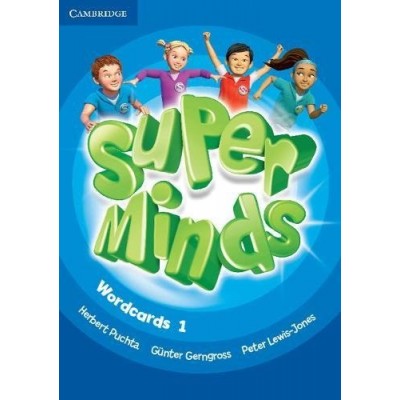 Картки Super Minds 1 Wordcards (Pack of 90) Puchta G ISBN 9781316631614 заказать онлайн оптом Украина