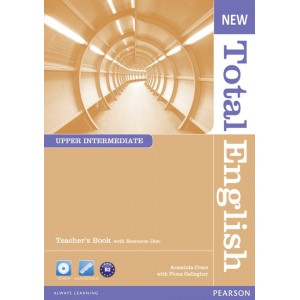 Книга для вчителя Total English New Upper-Intermediate teachers book with CD-ROM ISBN 9781408267301