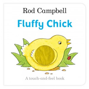 Книга с тактильными ощущениями Fluffy Chick Rod Campbell ISBN 9781509834358