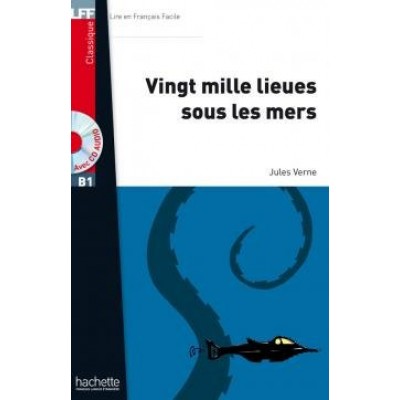 Lire en Francais Facile B1 20 000 lieues sous les mers + CD audio ISBN 9782011559760 замовити онлайн
