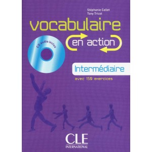 Словник EN ACTION Vocabulaire Niveau Intermediaire B1 Livre + CD audio + corriges ISBN 9782090353945