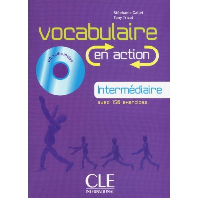 Словник EN ACTION Vocabulaire Niveau Intermediaire B1 Livre + CD audio + corriges ISBN 9782090353945 заказать онлайн оптом Украина
