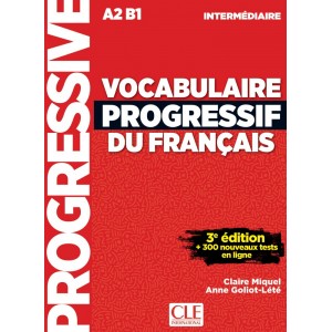Словник Vocabulaire Progressif du Fran?ais 3e ?dition Interm?diaire Livre + CD audio ISBN 9782090380156