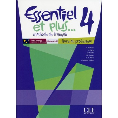 Книга Essentiel et plus... 4 Livre du professeur + CD-ROM professeur Butzbach, M. ISBN 9782090387964 замовити онлайн