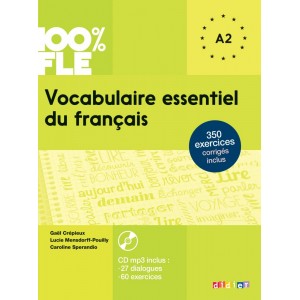 Словник Vocabulaire Essentielle du Fran?ais A1-A2 Livre + Mp3 CD + Corriges ISBN 9782278083404