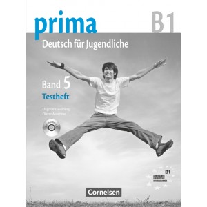 Робочий зошит для тестов Prima-Deutsch fur Jugendliche 5 (B1) Testheft ISBN 9783060207190