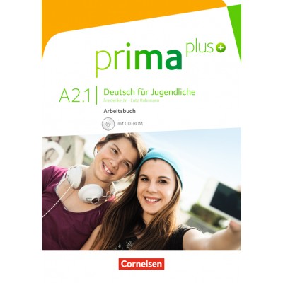 Робочий зошит Prima plus A2/1 Arbeitsbuch mit CD-ROM Jin, F ISBN 9783061206444 замовити онлайн
