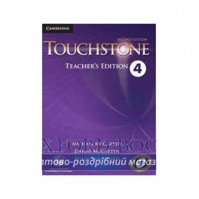 Touchstone Second Edition 4 Teachers Edition with Assessment Audio CD/CD-ROM McCarthy, M ISBN 9781107681514 заказать онлайн оптом Украина