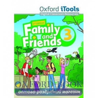 Ресурси для дошки Family and Friends 2nd Edition 3 iTools ISBN 9780194808170 заказать онлайн оптом Украина